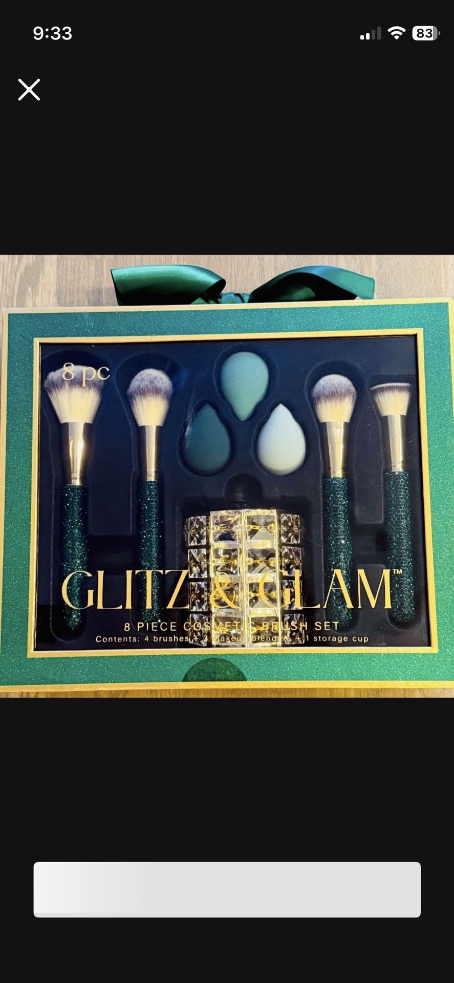 Glam Glitz Brushes Brand New