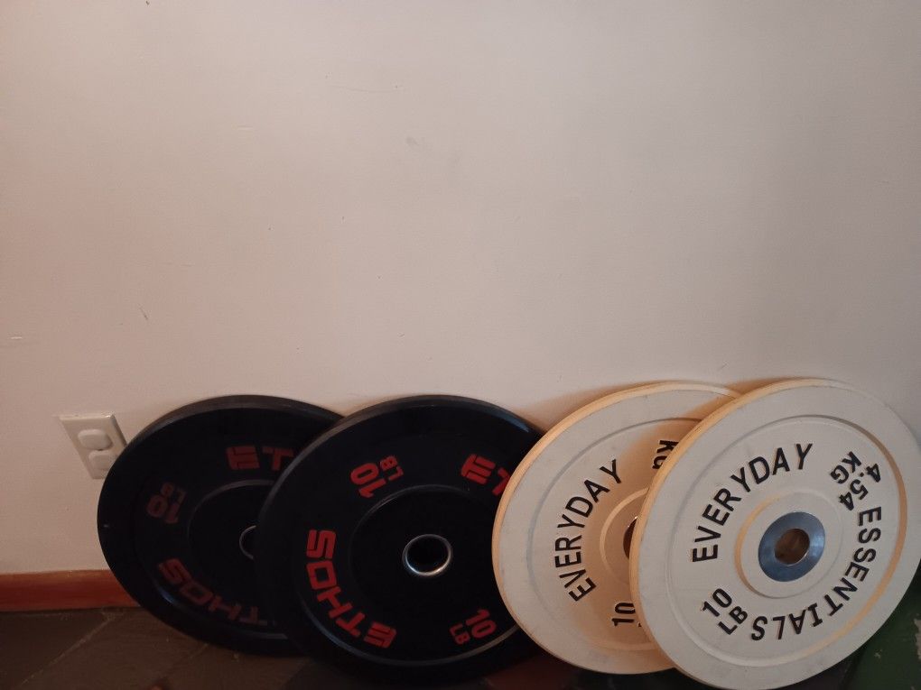 10 Lb Olympic Bumper Plates