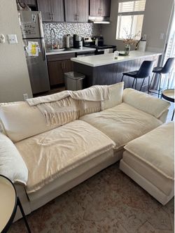 White couch