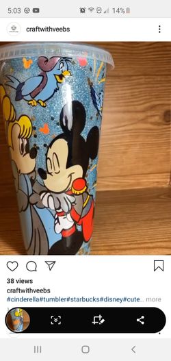 Minnie princess tumbler