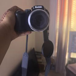 A Black Kodak Digital Camera