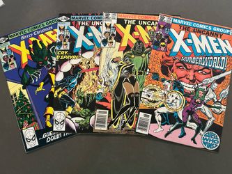 The Uncanny X-Men 143 144 145 146 Wolverine Storm Doctor Doom Marvel MCU