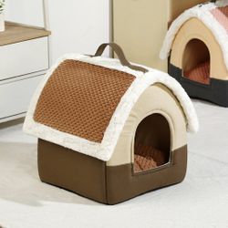 Warm Foldable Pet House For Winter 