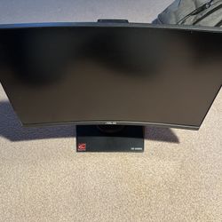 ASUS TUF Curved gaming 23.5” Monitor 144HZ 1ms
