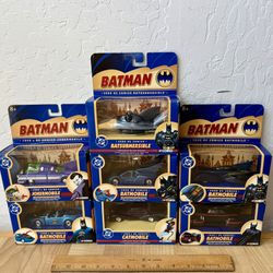 Vintage 2005 Corgi Batman Collectibles 1:43rd Scale Die-Cast DC Comics Vehicles