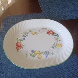 Vintage Corelle Chutney Serving Plate 