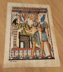Egyptian papyrus paintings - Original Hand Painted