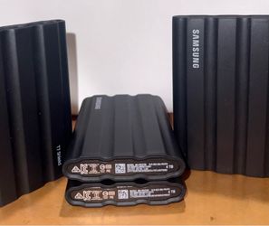 Samsung T7 Shield 4TB Portable SSD – Rugged USB-C External Drive