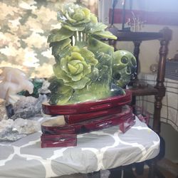 Natural Geen Jade Carving