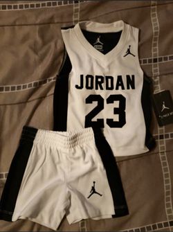 Jordan jersey and shorts
