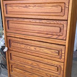 Gorgeous solid wood tall dresser