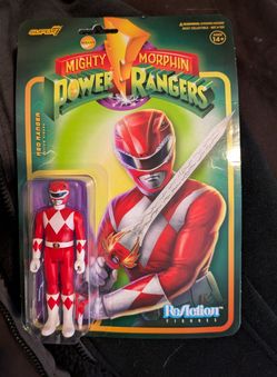 Red Power ranger action figure
