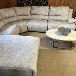 Theater Reclining Cozy Sectional!