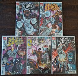 Marvel Comics SILVER SURFER REBIRTH 1-5 Complete Mini-Series