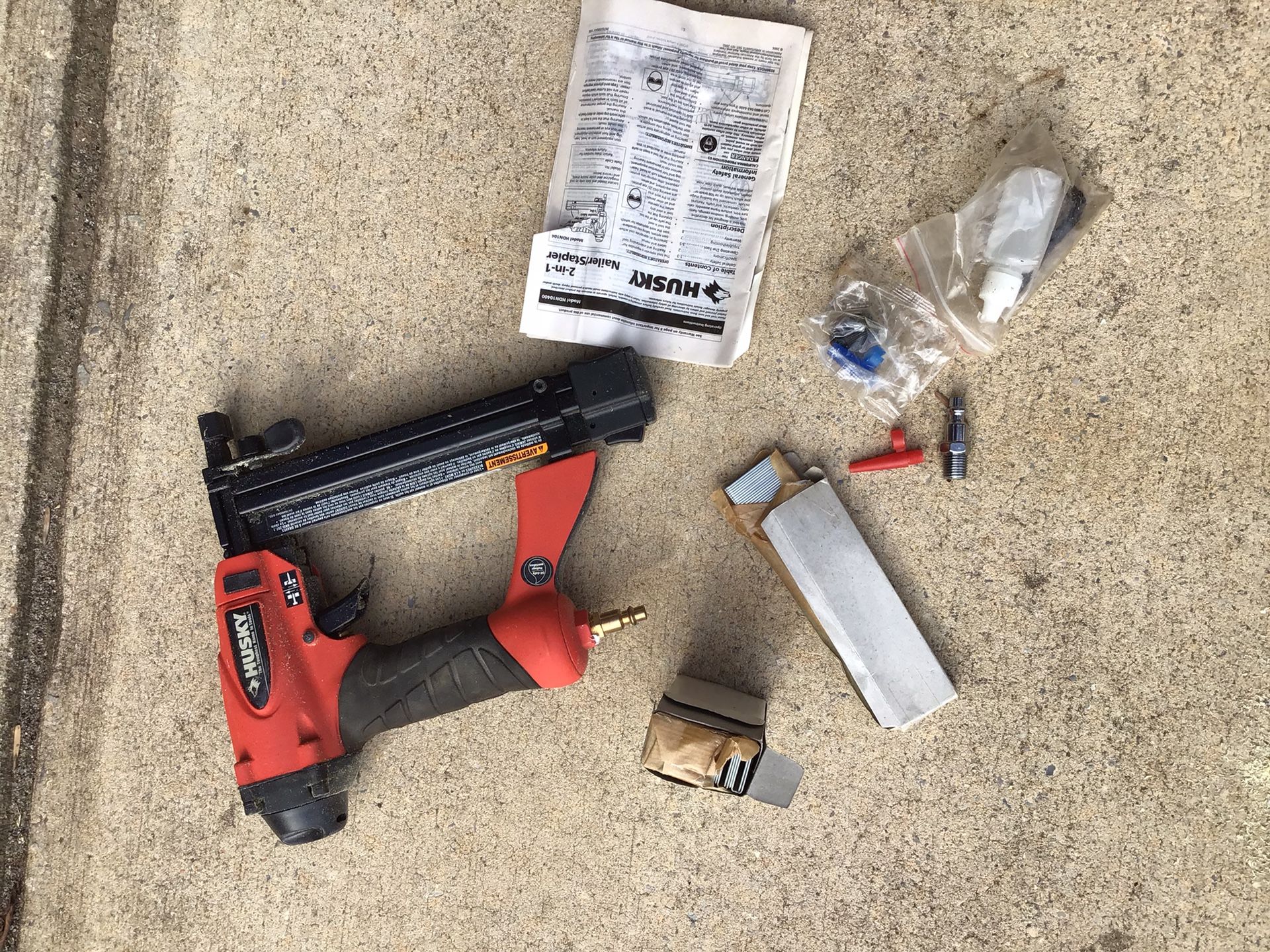 Husky Combo Nailer/stapler