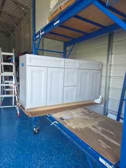 New 60" Bathroom cabinet