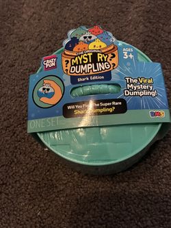Brand New Sealed Shark Dumpling Squishy 