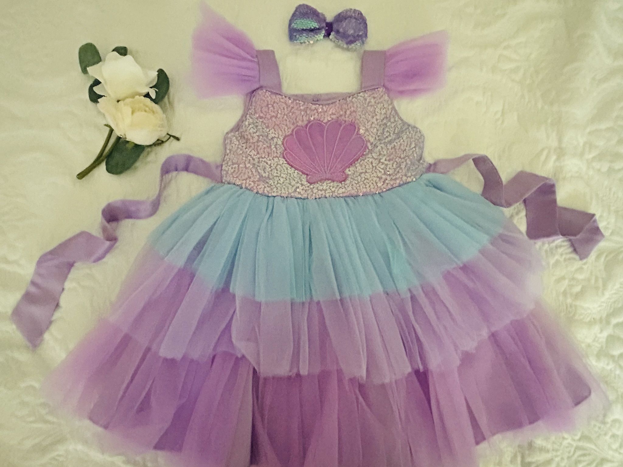 Mermaid Dress Ariel 4T