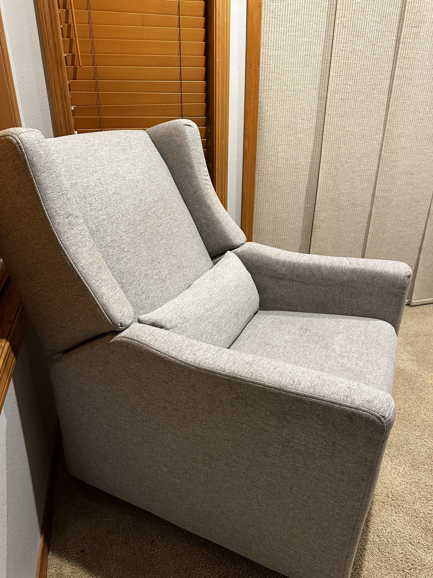 Gray Recliner Chair