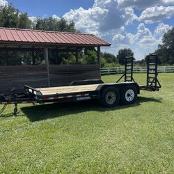 16FT 14K Equipment Trailer 
