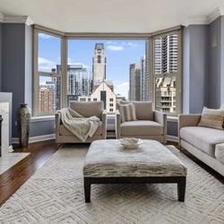 Living Room Set Light Pink 