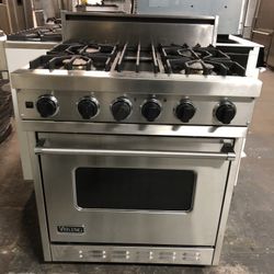 Viking 30” Stainless Steel Gas Range Stove 