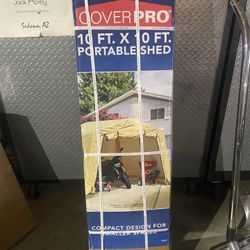 CoverPro 10 X 10 Portable Shed NIB