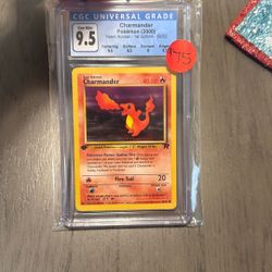 1st Edition Charmander Gem Mint 9.5