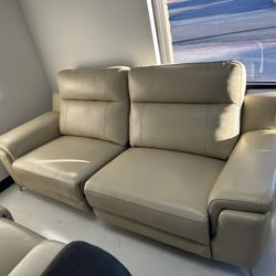 Sofa Loveseat Leather 