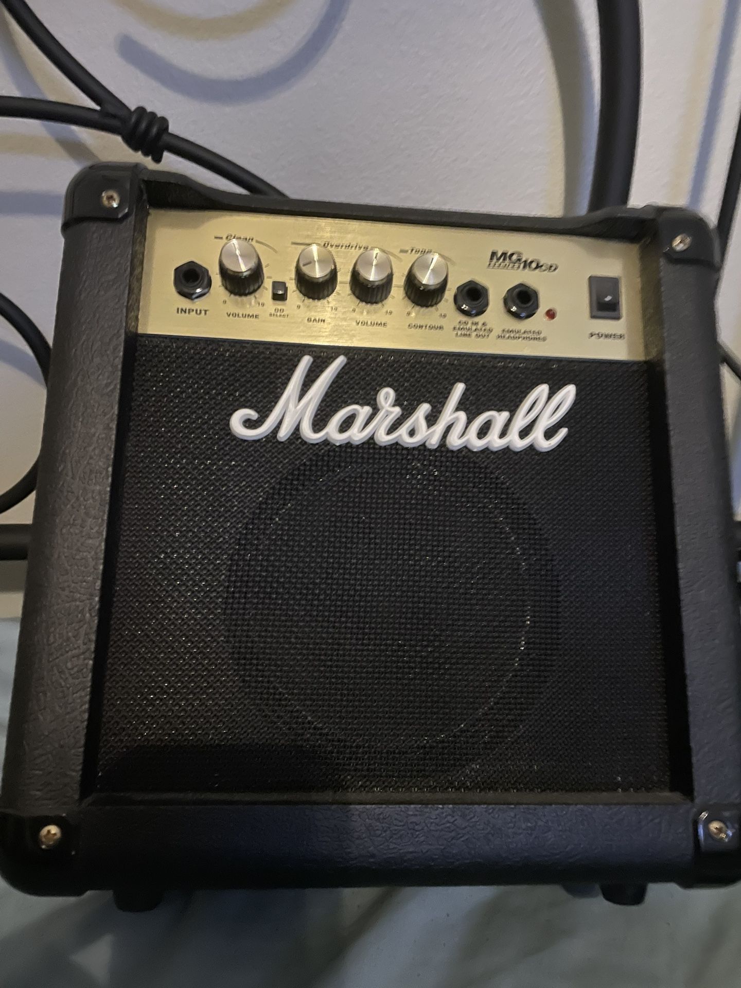 Marshall MG10CD Guitar Amp Xlnt Condition