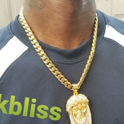 Gold Plated Cuban Links 