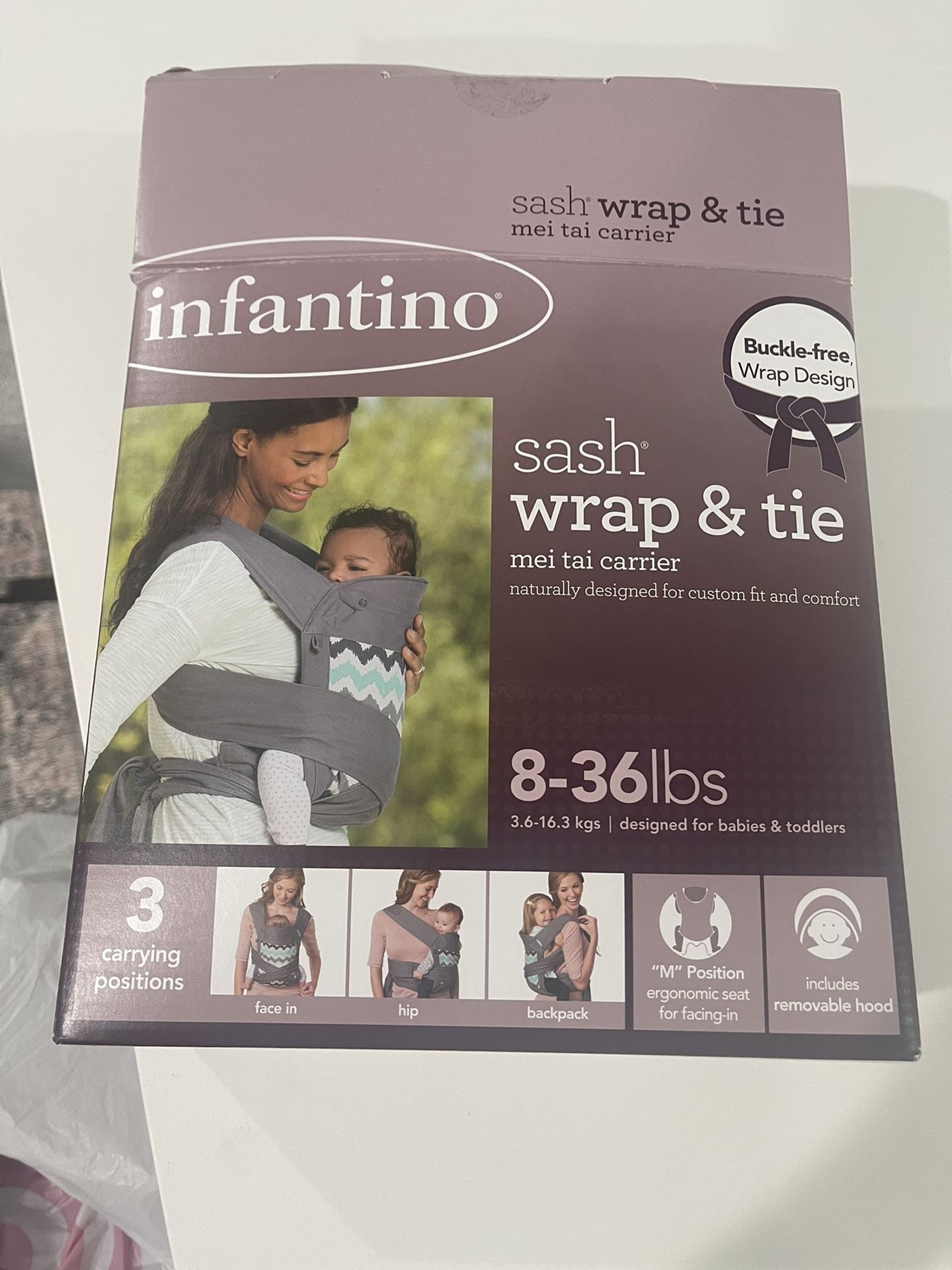 Baby Wearing Wrap Carrier 