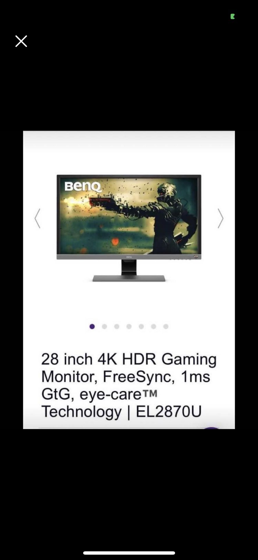 Gaming Monitor 4k