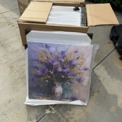 Screen Printed Painting 