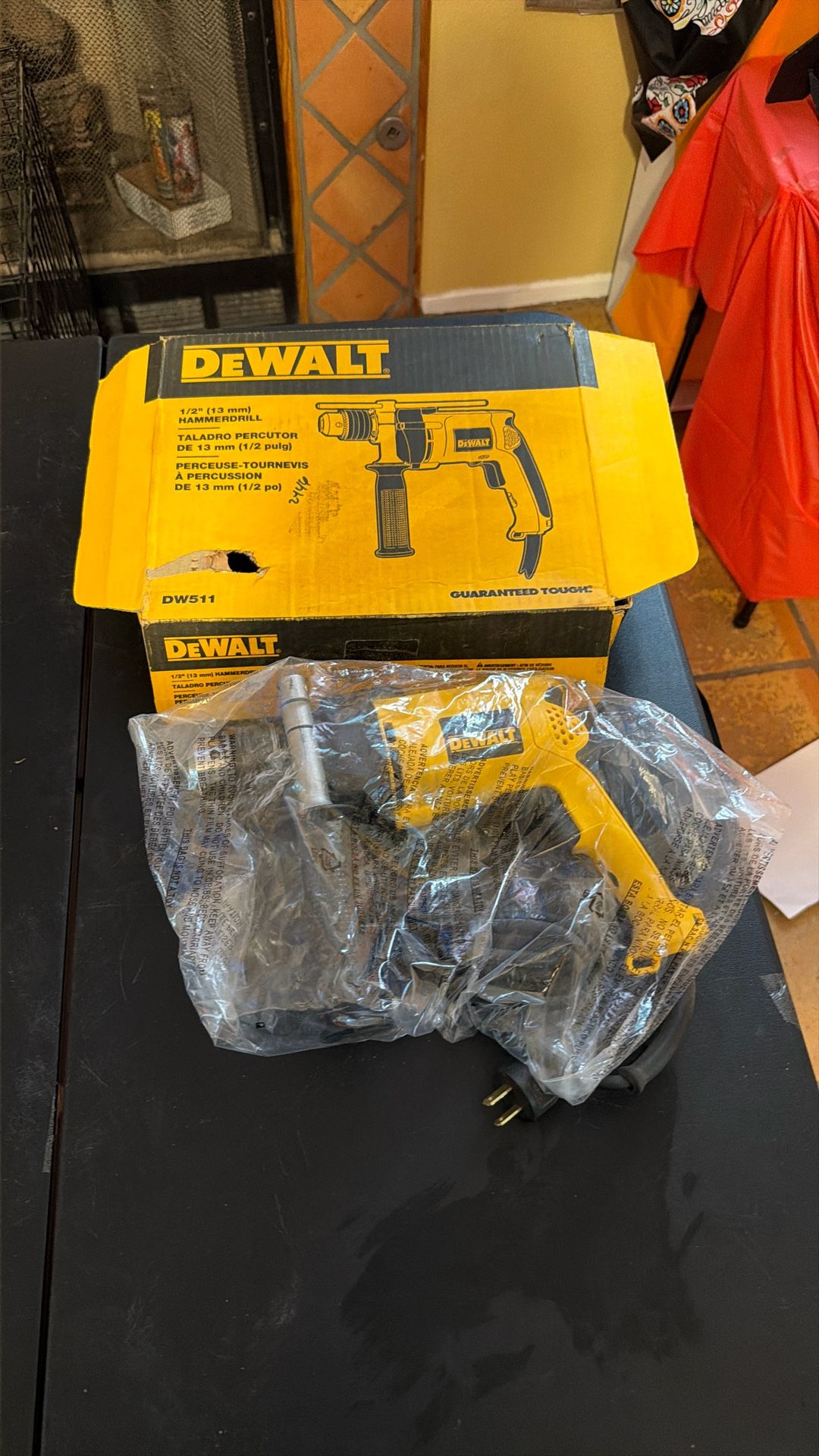 Dewalt Corded Hammer Drill 