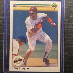 1990 Upper Deck Tony Gwynn Baseball Card #344