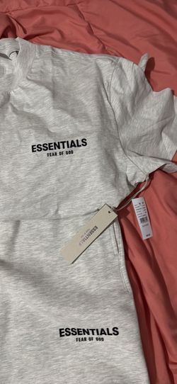 Essentials men’s tee shirt and shorts
