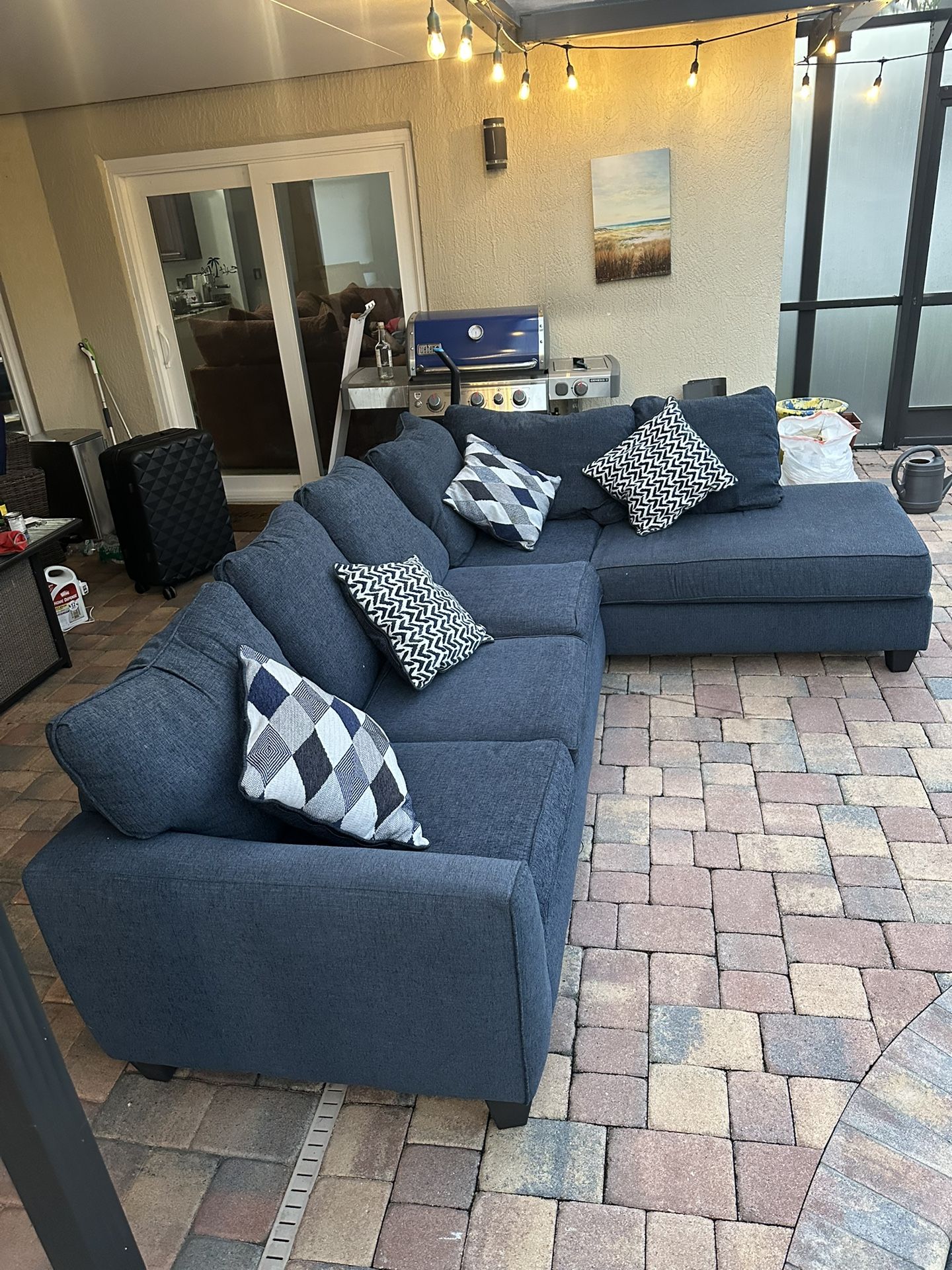 2-Piece Sectional  Sofa 