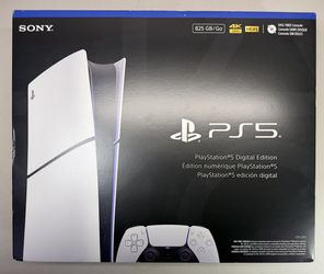 PlayStation 5 PS5 Digital Edition 825GB CFI-2115 ~ Brand New