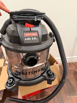 Craftsman 5-Gallon 4.0 HP Wet/Dry Vac