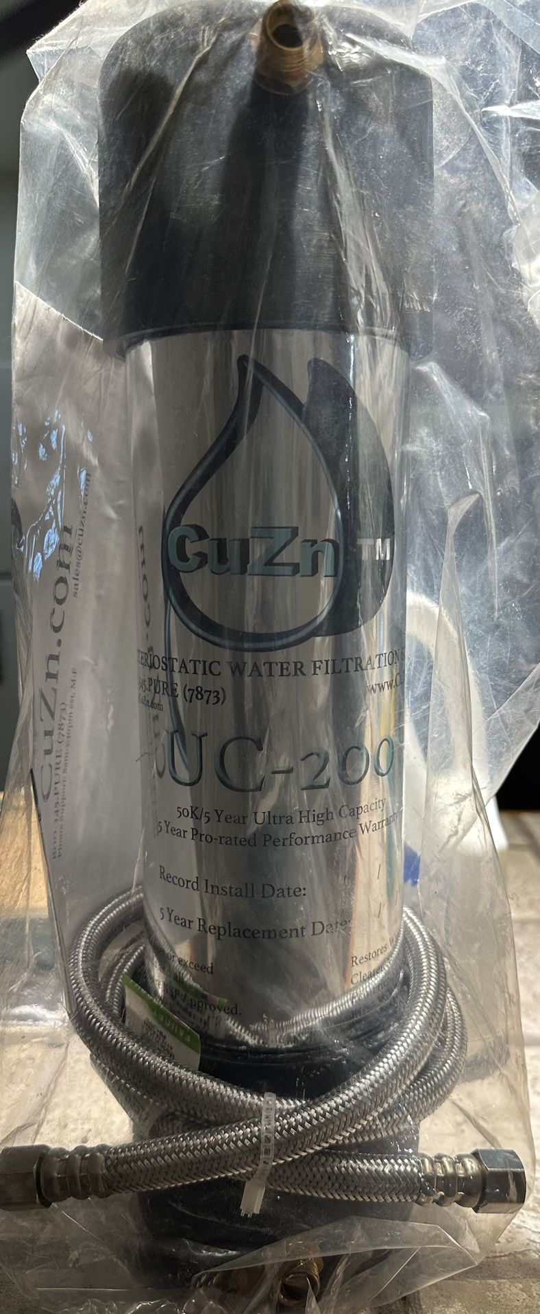 CuZn Water Filter