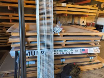 Closet rack 13x90 3/4 there is 4 racks