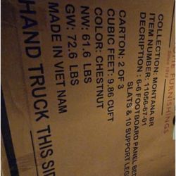 Lane Home Montana Collection King Bed Set Chestnut New In Boxes