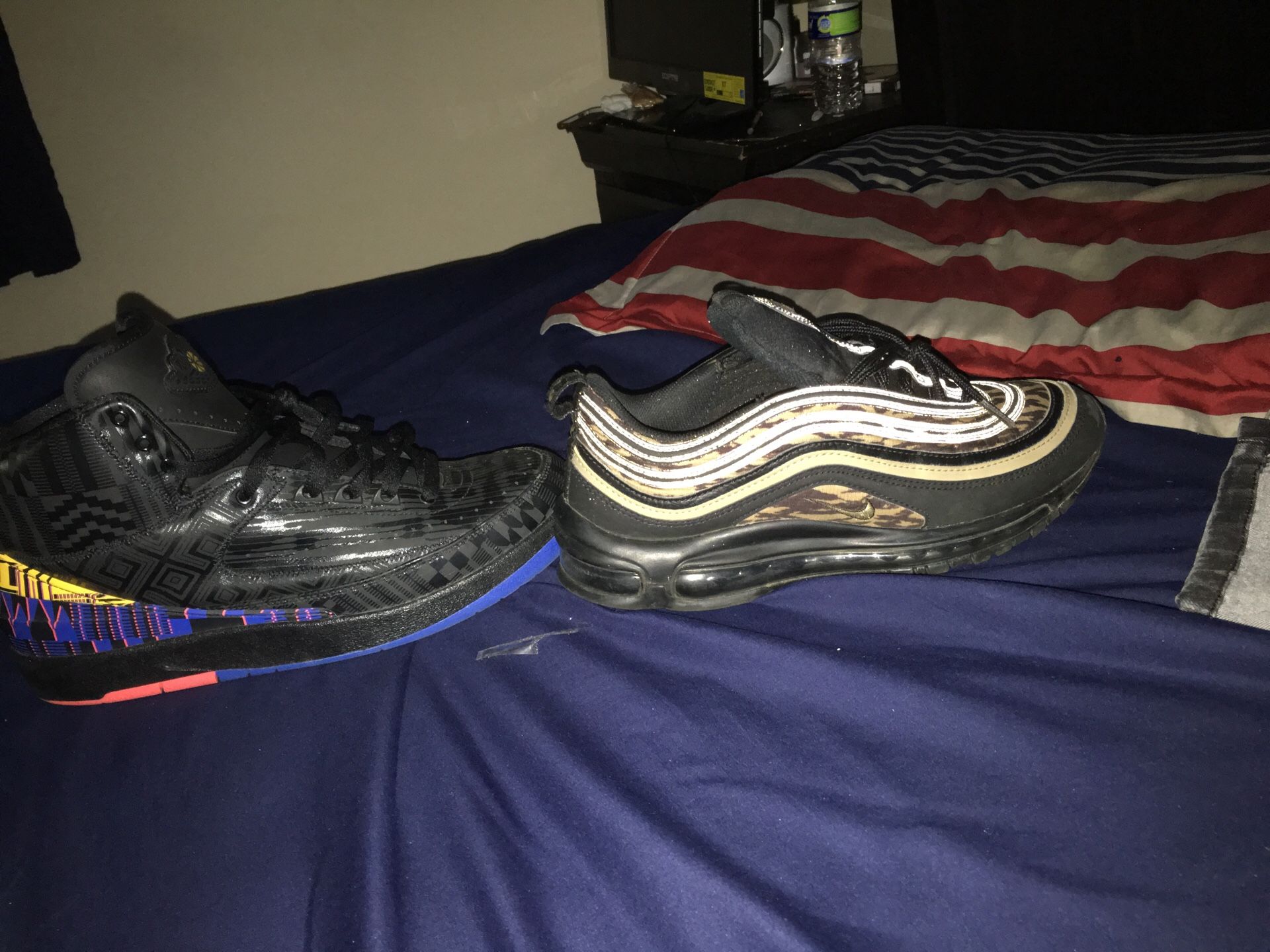 Retro jordan 2s size 10 and air max 97 size 8.5