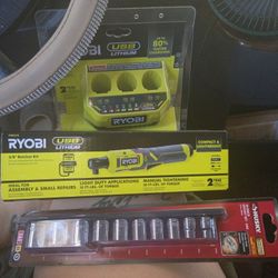for hose ratchet wrench. Robi rechargeable ratchet wrench with charger and all 3/8 sockets