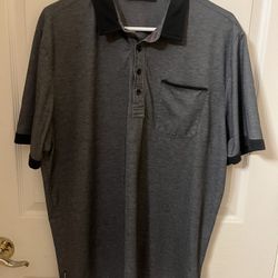 TWO Designer Brand Travis Mathew Men’s Polo Shirts -XL