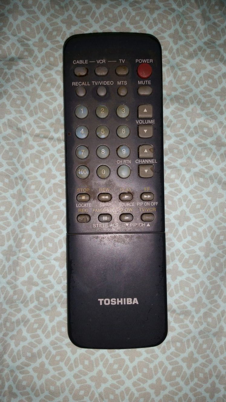 Toshiba remote used working