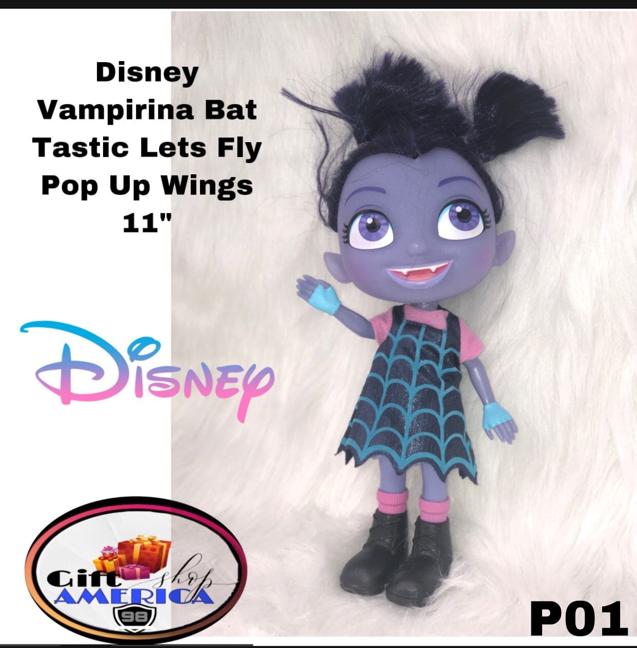 Disney Vampirina Bat Tastic Lets Fly Pop Up Wings 11