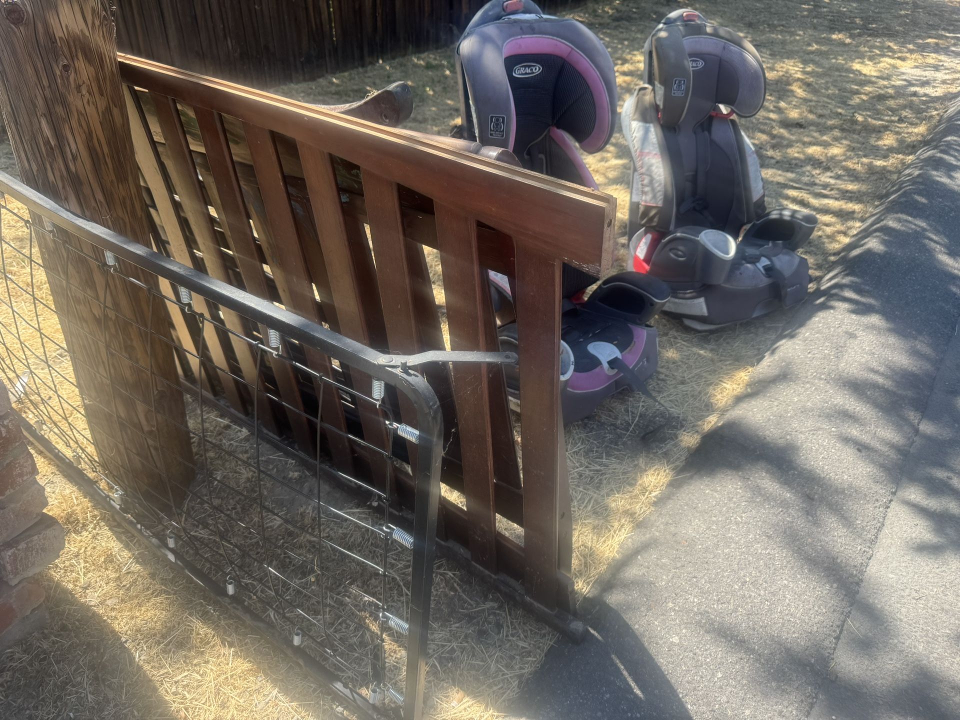 Free- Toddler Bed, 2 Used Car Seats, Crib