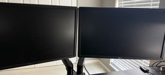 24” Dell monitors